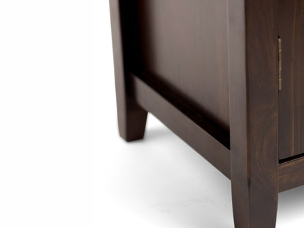Burlington - Medium Storage Cabinet - Mahogany Brown