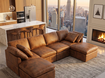 Deep Modular Cloud Sofa, Freely Configurable