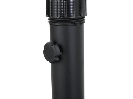 Wheelie - Stylish Square Umbrella Base With Stainless Steel Pole Handle