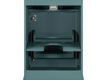 Elegant Bathroom Vanity With Ceramic Sink, Soft Close Door, Adjustable Shelf