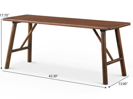 Molly - Bench - Walnut Brown