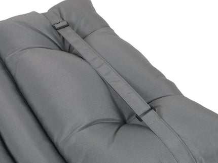 2 Piece Outdoor Chaise Lounge Chair Cushion Set