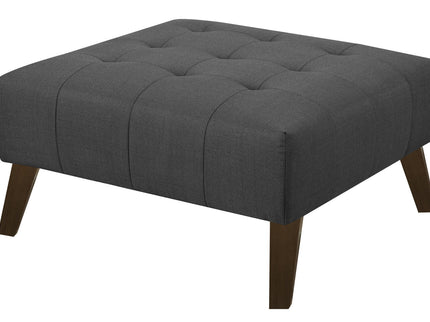Square Ottoman - Gray