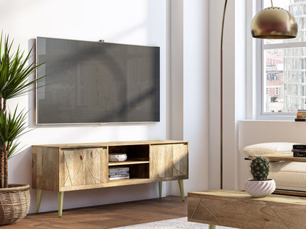 Jager - TV Media Stand - Natural