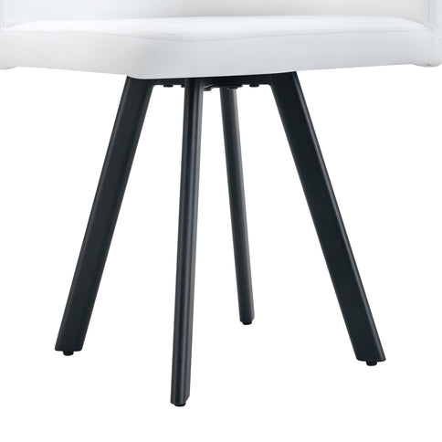 Modern Minimalist Marble Pattern Joinery Dining Table With Dining Chairs