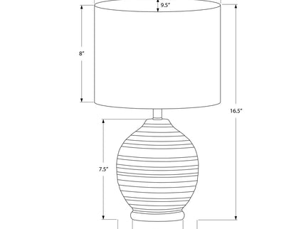 Lighting, Table Lamp, Ceramic, Transitional - Black