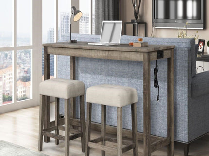 Transitional Backless Counter Stool (Set of 2)