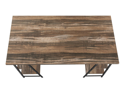 Computer Desk For Home Office, Laptop, Storage Shelves, Contemporary & Modern