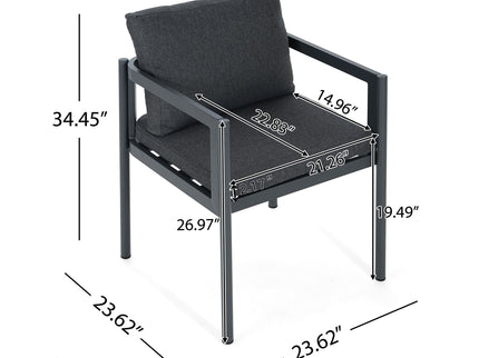 All-Weather Outdoor Dining Chair (Set of 2)