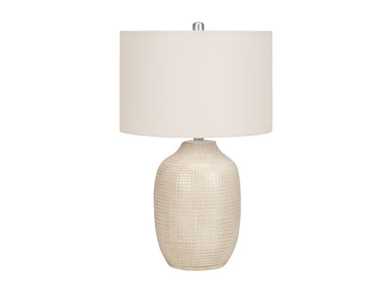 Table Lamp, Lighting, Ceramic, Contemporary - Cream