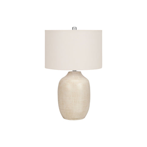 Table Lamp, Lighting, Ceramic, Contemporary - Cream