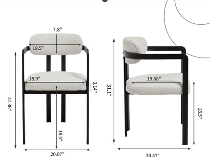 Dining Arm Chairs (Set of 2)