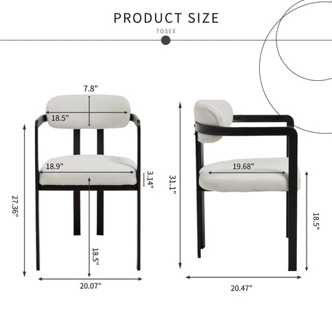Dining Arm Chairs (Set of 2)