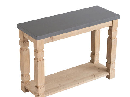 Rustic And Modern Console Table