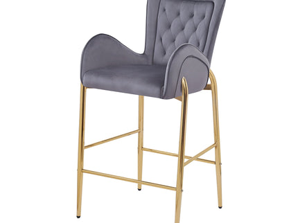 Fabric Counter Height Bar Stools (Set of 2)