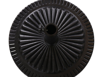 Resin Umbrella Base - Black Rock