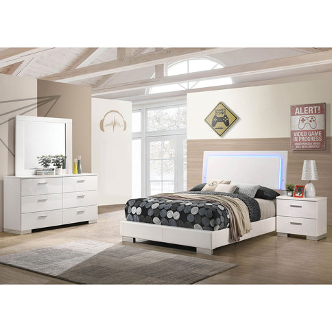 Dulcey - Bedroom Set With LED