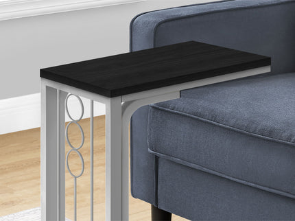 Elegant Accent Table, C - Shaped, Transitional