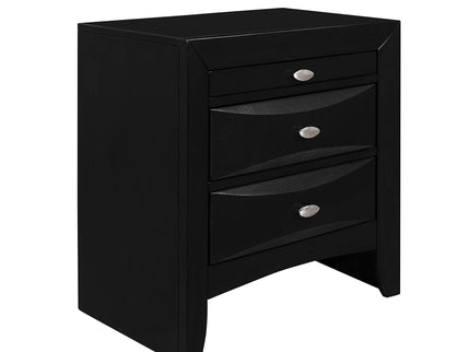 Lucille - 5 Piece Bedroom Set With Storage Drawers And Bookcase Headboard