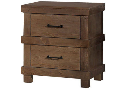 Adams - Antique Nightstand - Oak