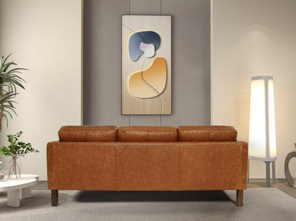 Memphis - Waxy Sofa - Cognac