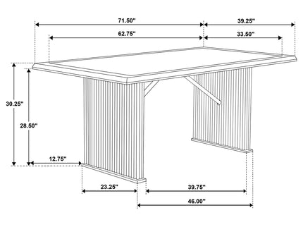 Wawona - Rectangular Dining Table Set