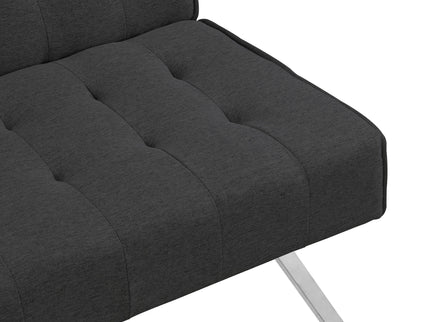Modern Sofa Bed With Wood Frame And Stainless Legs