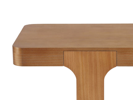 Console Table & Bottom Shelf - Walnut