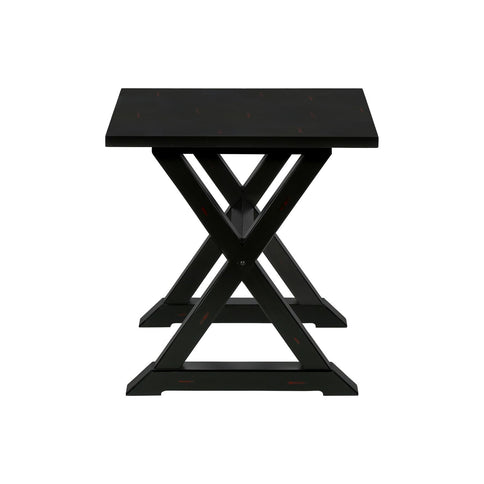 Compact Accent End Table, Square, Transitional