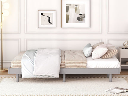 Modern Floating Platform Bed Frame