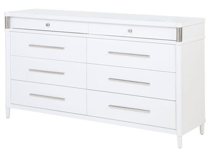 Robinson - 8 Drawer Dresser - White