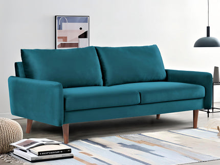 Upholstered Loveseat Sofa, 2 Seater Couch For Living Room Apartment