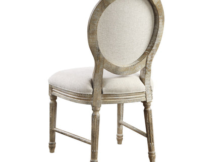 Upholstered Dining Chairs (Set of 2) - Brown