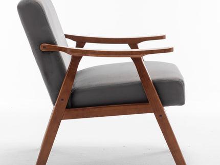 Accent Chair, Classic Mid Century Modern For Extra Seating