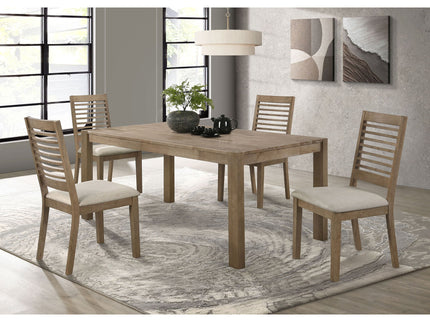 Umbarger - 5 Piece Rectangular Dining Set - Brown