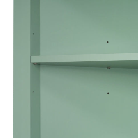 Tall Storage Cabinet With 3 Drawers And Adjustable Shelves For Bathroom