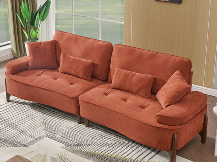 Comfortable Deep Seated Sofa With Pillows