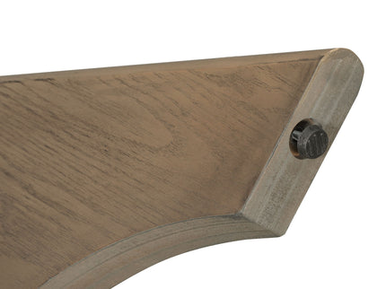 Extendable Dining Table With Sturdy Crossed Legs