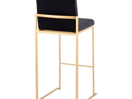 Fuji - Contemporary Design High Back Barstool