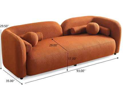 Donna - Japandi Style, Boucle Sofa