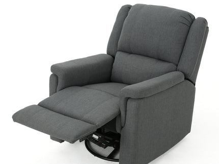 Glider Recliner With Swivel, Manual Reclining Chair