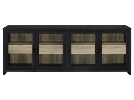 Kennison - TV Stand - Black