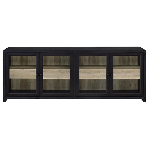 Kennison - TV Stand - Black