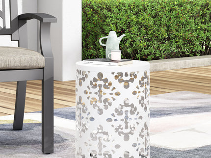 Outdoor Metal Modern Design End Table