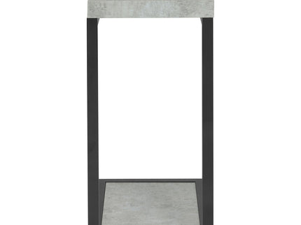 Snack Table With Industrial Base