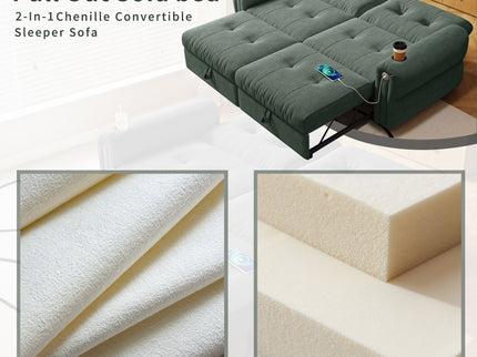 Cloud Like Convertible Sofa Bed With For Living Room