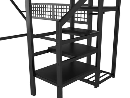 Loft Bed With Stairs And Storage