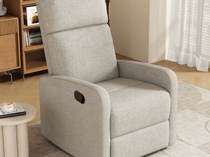 Modern Recliner Manual, Home Theater Chair With Adjustable Backrest