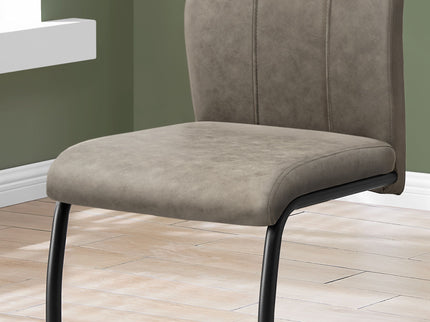 Dining Chair, Side, Upholstered For Dining Room, Contemporary & Modern (Set of 2)