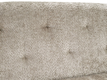 3 Seater Tufted Upholstered Couch Comfy Living Room Sofa
